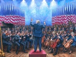 Replay Trump : le pouvoir orchestré en peinture - Le dessous des images