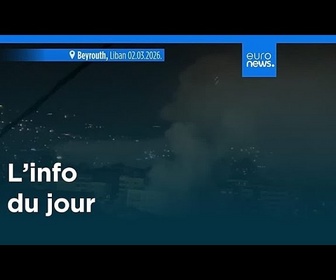 Replay L'info du jour | 2 mars 2026 - Mi-journée