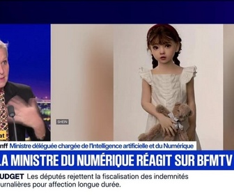 Replay BFM Grand Soir - Shein : la ministre du Numérique réagit sur BFMTV - 03/11