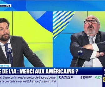 Replay Good Morning Business - Emmanuel Lechypre face à Raphaël Legendre : Guerre de l'IA, merci aux Américains ? - 15/06
