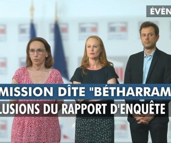 Replay Conclusions du rapport d'enquête de la commission dîte Bétharram