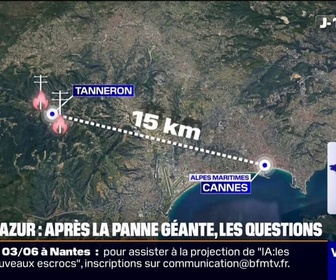Replay Week-end première - Panne de courant à Cannes: les 160.000 foyers ont retrouvé l'électricité, la piste d'un acte volontaire privilégiée