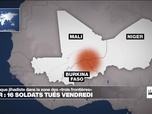 Replay Journal de l'Afrique - Niger : Une attaque jihadiste dans la zone des trois frontières, 16 soldats tués