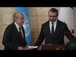 Replay Le chef de l'ONU demande la levée de toutes les sanctions contre la Syrie