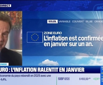Replay BFM Bourse - L'éco du monde : Indicateurs de confiance en Zone Euro / inflation / croissance allemande - 25/02