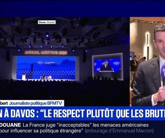 Replay Marschall Truchot : Macron à Davos, le respect plutôt que les brutes - 20/01