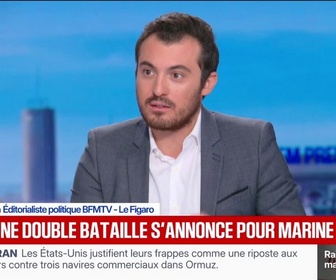 Replay BFM Première - ÉDITO - Candidature de Marine Le Pen à la présidentielle: C'est un pari risqué
