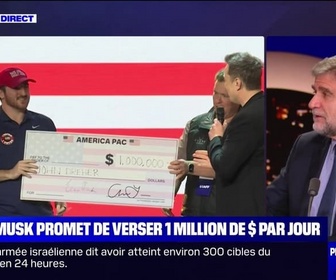 Replay Perrine jusqu'à minuit - Elon Musk et sa loterie à 1 million par jour - 21/10