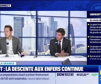 Replay BFM Bourse - On refait la séance : Ubisoft s'effondre en bourse, va interrompre le développement de certains jeux - 22/01
