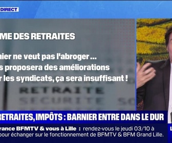 Replay Le Dej Info - Retraites, impôts : Barnier entre dans le dur - 24/09