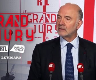 Replay Le Grand Jury - L'invité du Grand Jury : Pierre Moscovici