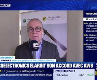 Replay BFM Bourse - STMicroelectronics s'envole : Amazon lui promet des milliards de dollars d'achats - 09/02