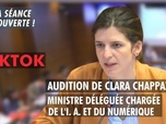 Replay La séance est ouverte ! - Effets psychologiques de TikTok : audition de Clara Chappaz - 19/06/2025