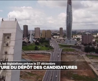 Replay Journal de l'Afrique - Côte d'Ivoire : ouverture du dépôt des candidatures pour les législatives du 27 décembre