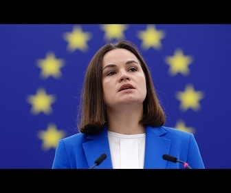 Replay La Russie pourrait utiliser le Bélarus pour attaquer les pays baltes affirme Svetlana Tikhanovskaïa