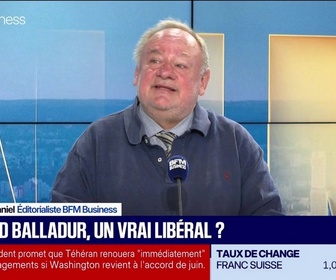 Replay Face à Lechypre - Emmanuel Lechypre face à Jean-Marc Daniel : Édouard Balladur, un vrai libéral ? - 01/09