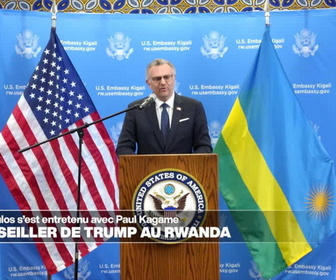 Replay Journal de l'Afrique - Rwanda : le conseiller de Donald Trump s'est entretenu avec Paul Kagamé