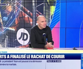 Replay Good Morning Business - JD Sports, leader mondial du sneaker, finalise le rachat des magasins Courir en France