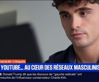 Replay BFM Première - TikTok, Youtube... Notre enquête au cœur des réseaux masculinistes