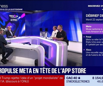 Replay Tech & Co, la quotidienne - Muse propulse Meta en tête de l'App Store - 22/09