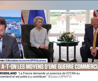 Replay BFM Première - BFM éco : Trump, a-t-on les moyens d'une guerre commerciale ? - 21/01