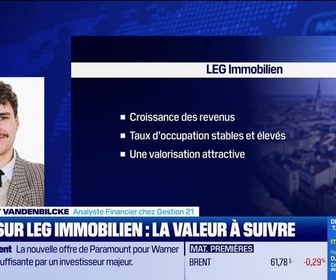 Replay BFM Bourse - Valeur ajoutée :Ils apprécient LEG Immobilien - 23/12