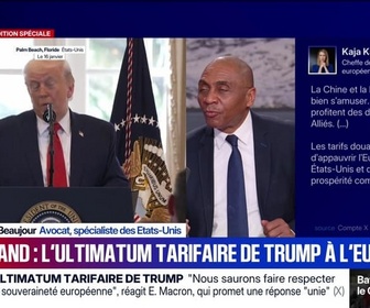 Replay BFM Grand Soir - Groenland/Trump : 10 % de droits de douane à la France - 17/01