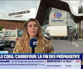 Replay Good Morning Business - Morning Retail : Bascule Cora/Carrefour, la fin des préparatifs, par Eva Jacquot - 16/10