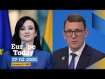Replay Europe Today : entretiens exclusifs avec les Premiers ministres estonien et lituanien