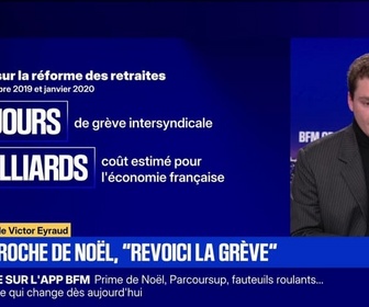 Replay BFM Grand Soir - À l'approche de Noël, revoici la grève - 01/12
