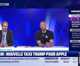 Replay Tech & Co, la quotidienne - Le Débrief de la tech - Jeudi 3 juillet