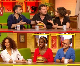 Replay Burger Quiz avec Noémie Lenoir, Kheiron, Maurice Barthélemy et Marina Rollman
