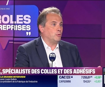 Replay Paroles d'entreprises - Vincent Legros (Bostik) : Bostik, spécialiste des colles et des adhésifs - 23/11