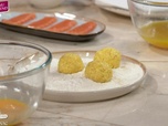 Replay Tous en cuisine - Tartelette au chèvre et arancini croustillants