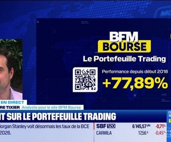 Replay BFM Bourse - Le point sur le portefeuille trading - 05/03