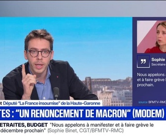 Replay Apolline de 9 à 10 - Réforme des retraites: Ce n'est pas une suspension, c'est un décalage, dénonce Hadrien Clouet (LFI)