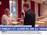Replay BFM Première - Début du bac de Français ce jeudi sous haute surveillance concernant les tricheurs
