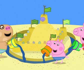 Replay Peppa Pig - S8 E52 - Le château de sable