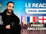 Replay Le react d'Adil Rami - France / Angleterre