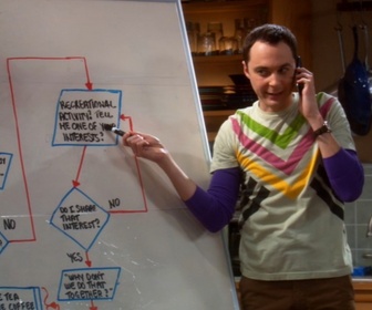 Replay The Big Bang Theory - S2E13 - L'algorithme de l'amitié