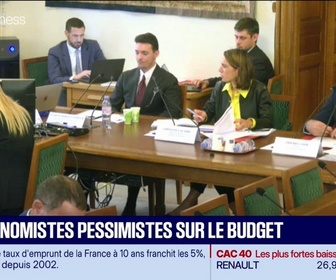 Replay Good Morning Business - Les économistes pessimistes face à un budget irréaliste