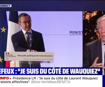 Replay Perrine jusqu'à minuit - Brice Hortefeux invité de BFMTV - 05/05