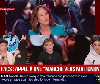 Replay BFM Grand Soir - Étudiants et lycéens face à Ségolène Royal - 08/10