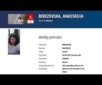 Replay La femme soupçonnée de tentative d'assassinat à Monaco retrouvée morte en Ukraine