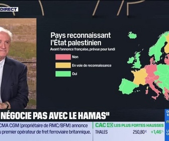 Replay Le 18/19 d'Hedwige Chevrillon - Hubert Védrine (Affaires étrangères) : Palestine, une reconnaissance tardive ? - 22/09