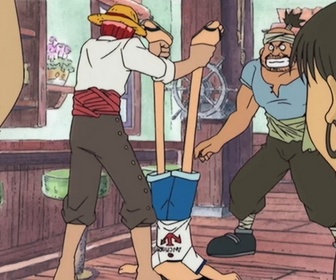 Replay One Piece : saga 01 - East blue - Épisode 4 - Le passé de Luffy ! L'apparition de Shanks le roux