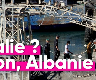 Replay Top Info - Le transfert des migrants italiens vers l'Albanie a débuté