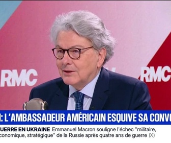 Replay Face à Face - Thierry Breton juge que l'ambassadeur américain préfère recevoir Marine Le Pen et Jordan Bardella que d'aller voir Jean-Noël Barrot
