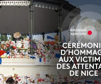 Replay Cérémonie d'hommage aux victimes des attentats de Nice