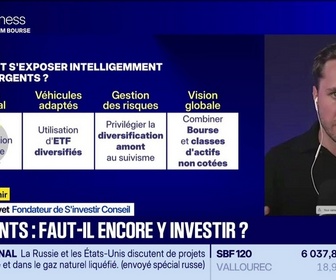 Replay BFM Bourse - Comment investir dans les marchés émergents - 16/10